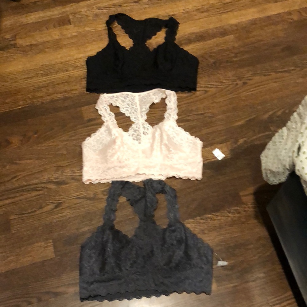 3 Bralettes by Felina